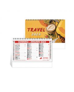 TRAVEL - calendrier de bureau à thème de voyage