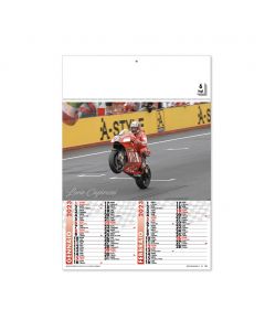 MOTO GP - calendriers bimensuels moto GP