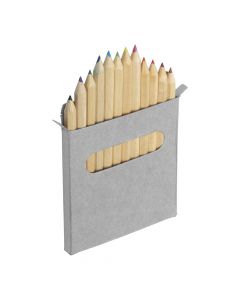 DEVIN - Set de 12 crayons 