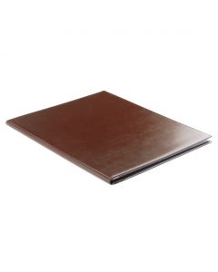 MENU ELEGANT L - protège-menu en simili-cuir d'aspect lisse de taille grande