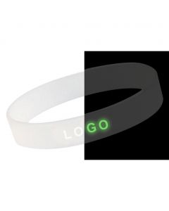 WRIST SHINEY - bracelet en silicone à logo fluorescent