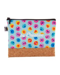 CREABEAUTY CORK M RPET - Trousse de maquillage personnalisée