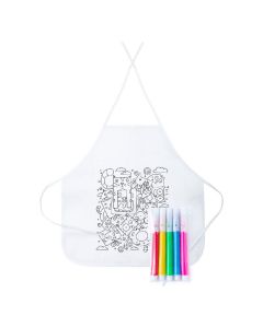 TIZY - tablier à colorier