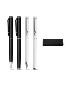 CALIOPE SET - KIt roller et stylo bille en métal