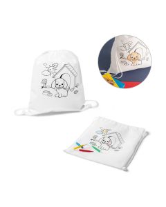 DRAWS - Sac à dos pour colorier