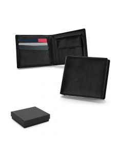 AFFLECK - Porte-cartes en cuir avec blocage RFID