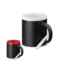 CHALKIE - Mug en céramique 360 ml