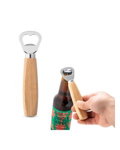 HOLZ - Décapsuleur en métal et bois