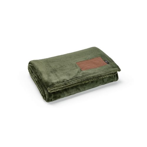 VAN EYCK - Plaid en rPET 240 gsm, patch personnalisable.
