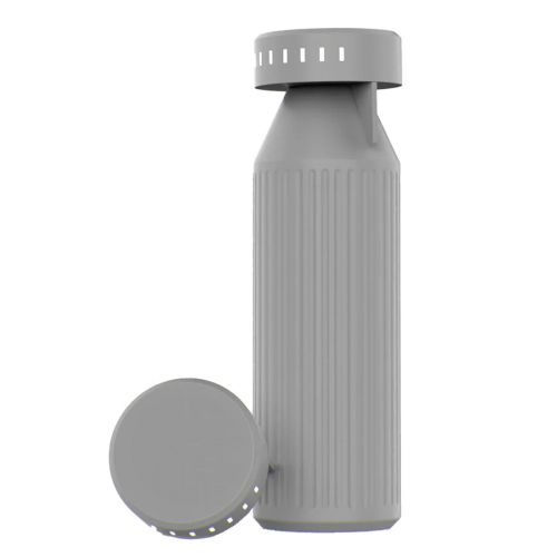 TIMEOS - Gourde rInox 690ml. Double paroi, étanche. Rappel LED