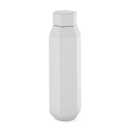 HEXAGUL - Gourde rInox 530ml.Double paroi, étanche.Forme hexagonale