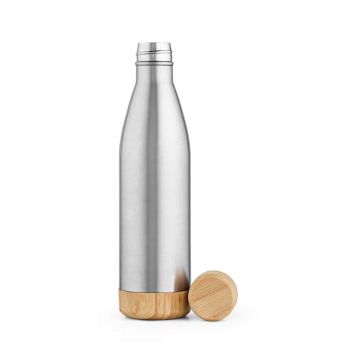 CONGO - Gourde rInox et Bambou 780ml. Double paroi, étanche