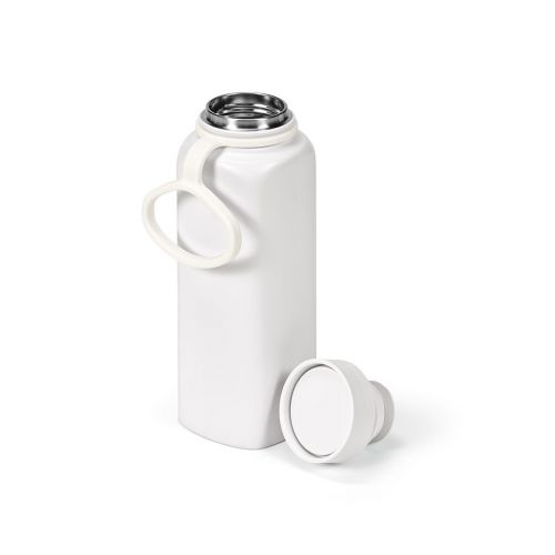 URAL - Gourde rInox 820ml. Double paroi, étanche. Bouchon 360°