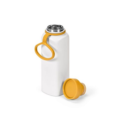 URAL - Gourde rInox 820ml. Double paroi, étanche. Bouchon 360°