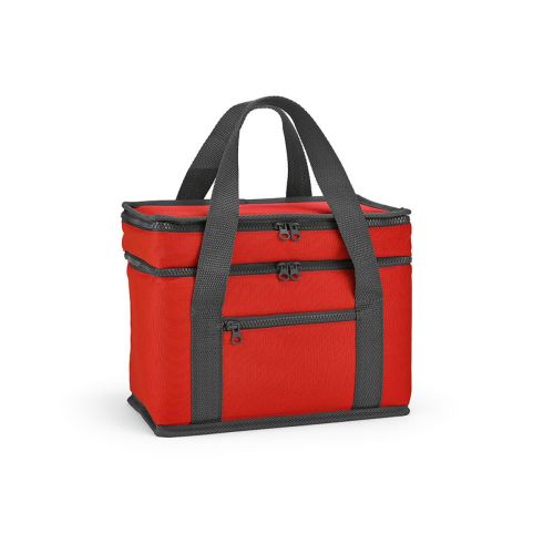 FLORENCE L - Sac isotherme 10L rPET, 2 compartiments, poche frontale