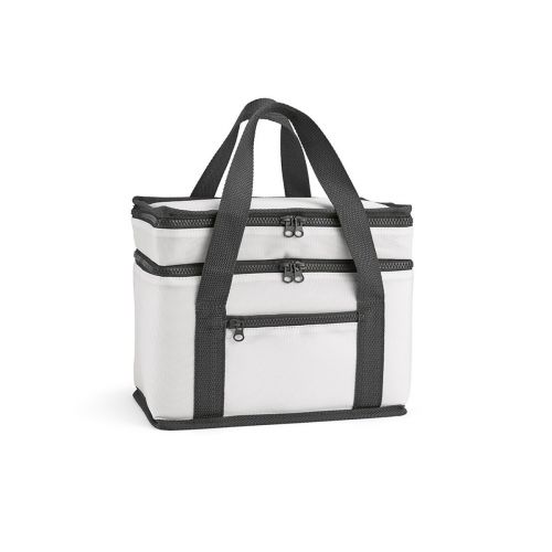 FLORENCE L - Sac isotherme 10L rPET, 2 compartiments, poche frontale