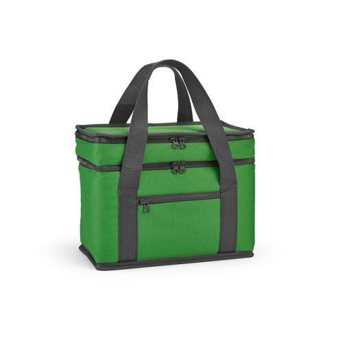 FLORENCE L - Sac isotherme 10L rPET, 2 compartiments, poche frontale