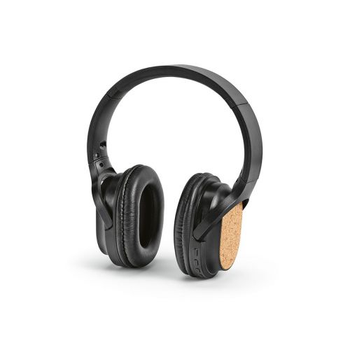 FARADAY - Casque sans fil en rABS & liège, 400mAh, autonomie 8h.