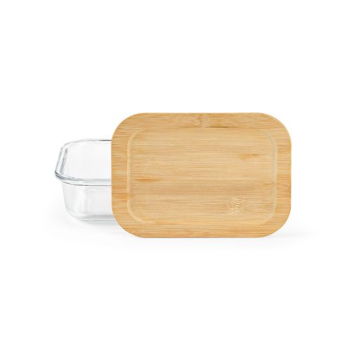 VAN GOGH 500 - Boîte repas ,verre borosilicaté et bambou 520 ml
