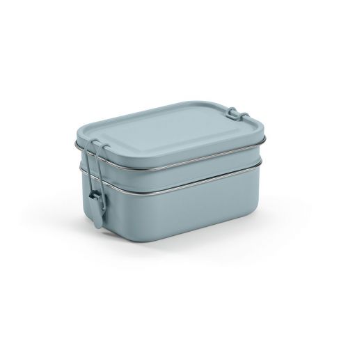 TINTORETTO - Boîte repas rInox 1240 ml,2 niveaux,fermeture latérale