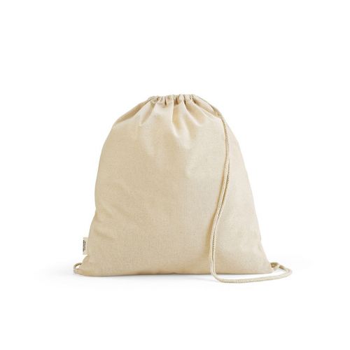 LHOTSE - Sac à cordon rCOTON 140 gsm. Cordon en coton recyclé