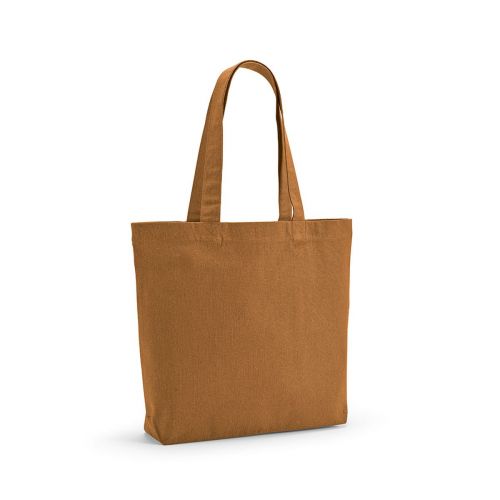 BLANC - Sac shopping rCOTON 220 gsm. Anses 65 cm, soufflet
