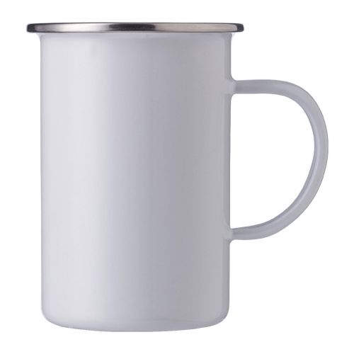AYDEN - Mug émaillé en acier inoxydable 