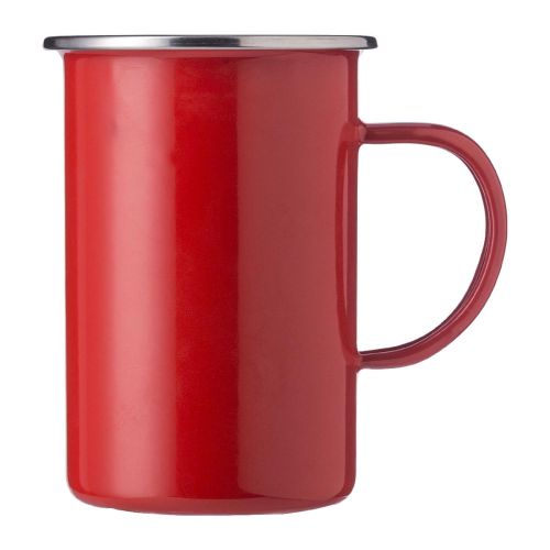 AYDEN - Mug émaillé en acier inoxydable 