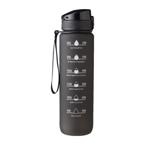 BRINLEY - Gourde en rPET touché gomme de 1 000 ml 