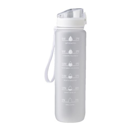 BRINLEY - Gourde en rPET touché gomme de 1 000 ml 