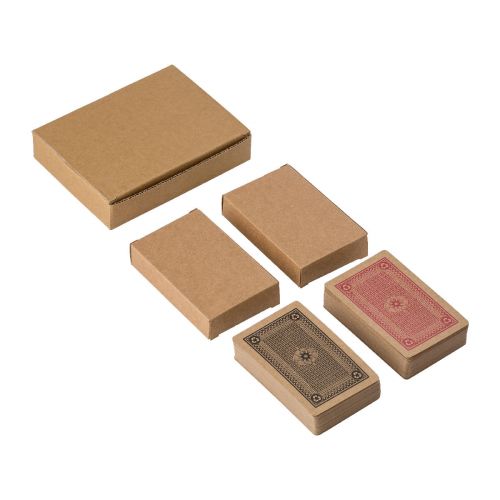 ARWEN - Set de 2 jeux de cartes en carton recyclé 