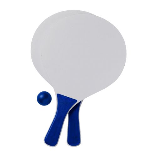 FABIEN - Set de 2 raquettes de plage grand modèle 
