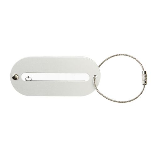 ISA - Etiquette de valise en aluminium 