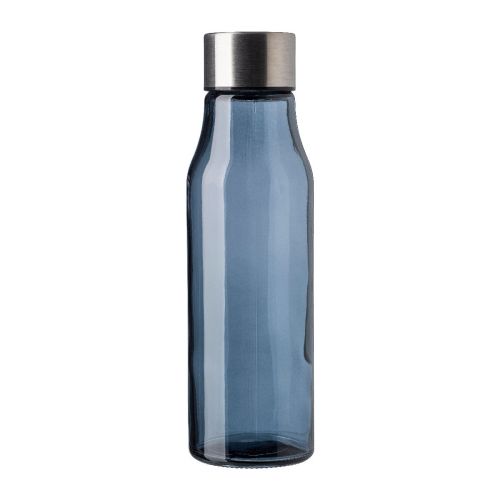ANDREI - Bouteille de 500 ml en verre et acier inoxydable 