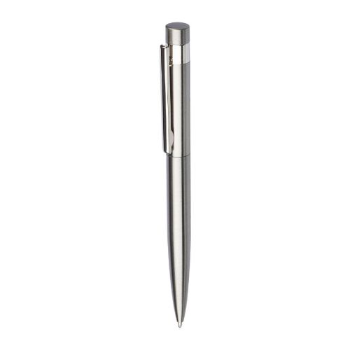 HANNELORE - Stylo bille twist en acier inoxydable recyclé 