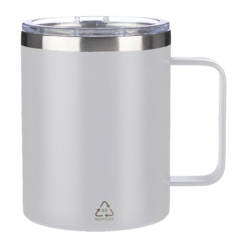 RENATE - Mug double paroi en acier inoxydable 