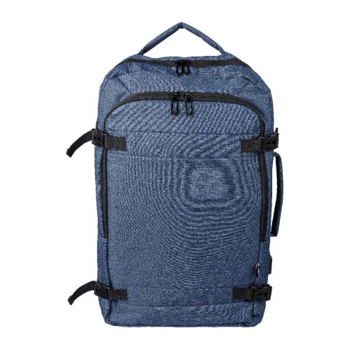 MALCOLM - Sac à dos porte-ordinateur de 17'' en polyester rPET 300D 