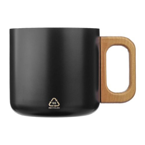 DWIGHT - Mug en acier inoxydable recyclé 