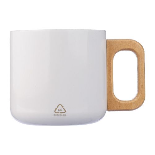 DWIGHT - Mug en acier inoxydable recyclé 