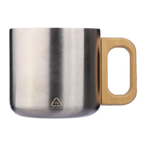 DWIGHT - Mug en acier inoxydable recyclé 