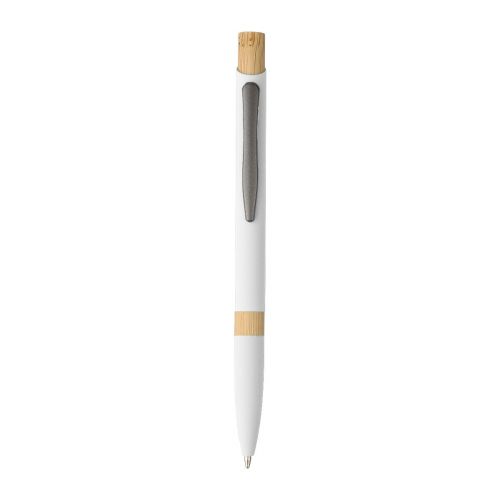 CALANDRA - Stylo bille en aluminium recyclé toucher gomme 