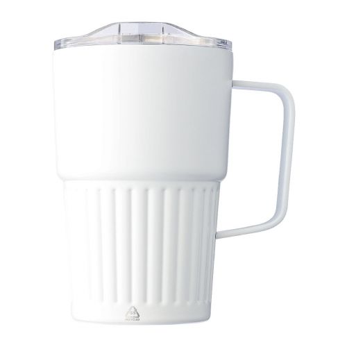 CALO - Mug nomade double paroi en acier inoxydable recyclé de 450 ml 