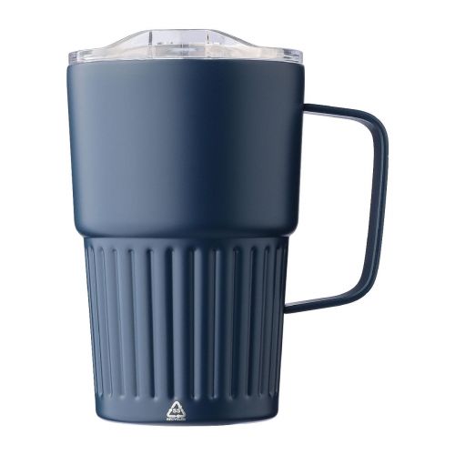 CALO - Mug nomade double paroi en acier inoxydable recyclé de 450 ml 