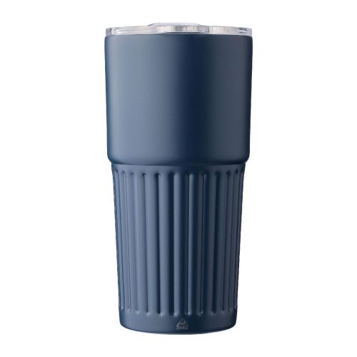 KAEL - Mug double paroi en acier inoxydable recyclé de 500 ml 