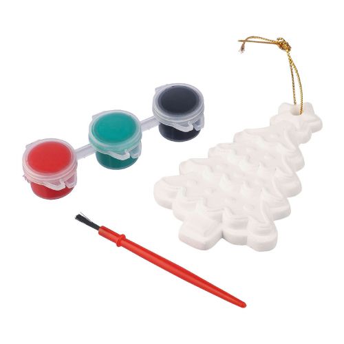 AMARIS - Coffret de peinture ‘Sapin de Noël’ en PS 