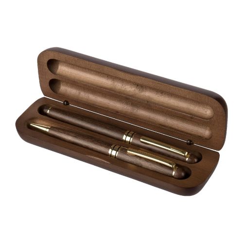 NOA - Stylo bille twist en bois de noyer 