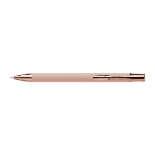 ANISA - Stylo à bille toucher gomme en aluminium recyclé 