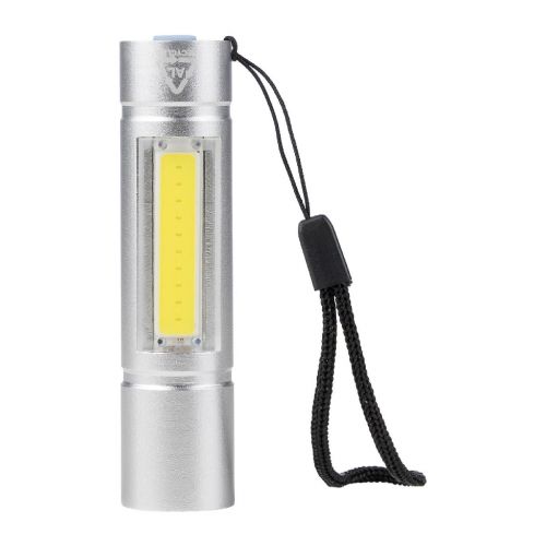 SAMI - Lampe de poche COB en aluminium recyclé 