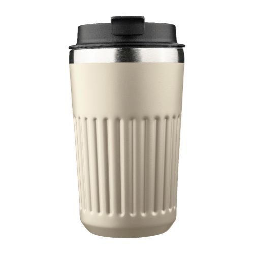 CHIARA - Mug double paroi en acier inoxydable recyclé de 400 ml 