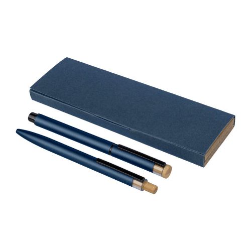 ILARIA - Parure de stylos en aluminium recyclé laqué 